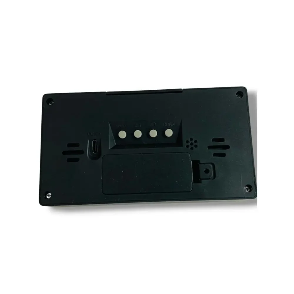 True Value New Weather Clock Temperature Humidity Sleep Alarm and Date Battery